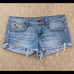 Cute Distressed Jean Shorts